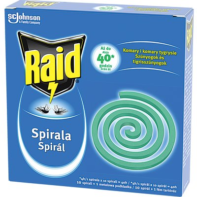 RAID SZÚNYOGÍRTÓ SPIRÁL termékképe